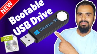 Windows 10 Bootable Pendrive Kaise Banaye Windows 10 ISO Download and Create USB Drive Using Rufus [upl. by Burkhart893]