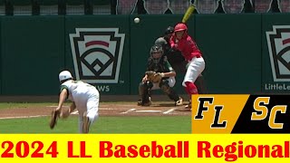 Lake Mary FL vs Irmo SC Baseball Game Highlights 2024 Little League Regional [upl. by Oiliruam367]