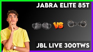 Jabra Elite 85t vs JBL Live 300TWS Comparison [upl. by Rozanne]