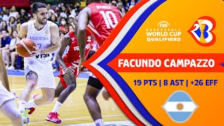 Campazzos tricks dont stop 😱  19 PTS  8 AST  26 EFF  FIBAWC 2023 Qualifiers [upl. by Adekahs699]