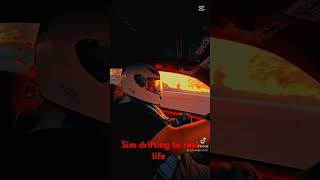 Sim drifting to real life it really works 🤙 e36 drift simdrifting importalliance assettocorsa [upl. by Narcis]