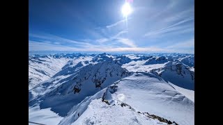 Skitour Wildspitze  Route vom Pitztaler Gletscher [upl. by Sheelah]