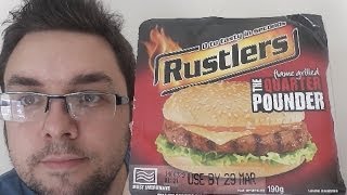 Rustlers Burger Review Quarter Pounder [upl. by Haletky]