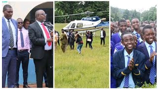 Grand Arrival of CS Mithika Linturi at his old school Christ the King Igembe secondary school [upl. by Derian]