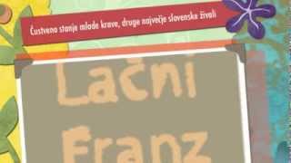 Lačni Franz  Čustveno stanje mlade krave druge največje slovenske živali Official Lyric Video [upl. by Dlopoel]