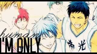 kuroko no basket AMV  only human HBD JOJO ♥ [upl. by Hannavas]