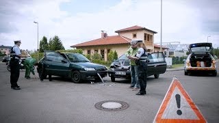 Nochmaaal Polizei Verkehrsunfall [upl. by Assirok]