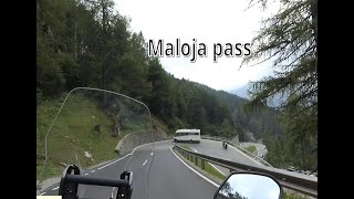 Maloja pass CH percorso il 2282024 [upl. by Mcnair]