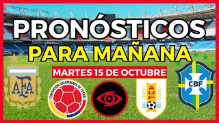 ✅🥇 PRONÓSTICOS DEPORTIVOS PARA MAÑANA  ELIMINATORIAS CONMEBOL 2024 [upl. by Spector530]