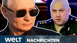 UKRAINEKRIEG Putin knallhart Säuberungsaktion General Armageddon ist verschwunden  WELT STREAM [upl. by Jenne566]