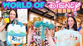 WORLD OF DISNEY New Merch Update April 2024  Disney Parks Merch  Walt Disney World Shopping [upl. by Rizzi730]