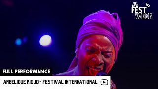 Angélique Kidjo at Festival International 2023 [upl. by Nyrak]