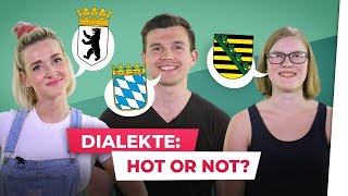 Dialekt sprechen  HOT or NOT [upl. by Atteiluj]