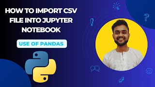 how to import csv file in online jupyter notebook [upl. by Nylecaj]