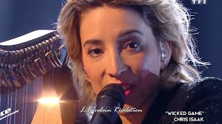 Gustine  Wicked Game Chris Isaak  The Voice France 2020  Demifinale soustitres [upl. by Ing986]