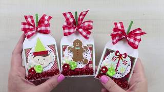 Day 5 of 12 Days of Christmas In July Treat Holders Pollys Paper Studio Tutorial Process DIY [upl. by Steward907]