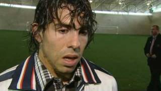 Carlos Tevez Interview [upl. by Idnam]