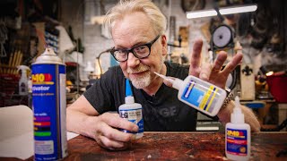 Adam Savages Favorite Tools Superglue and Glue Accelerators [upl. by Nyrraf]