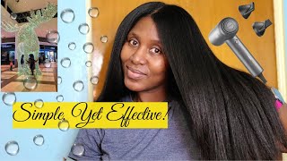 Relaxed Hair Care HairCation  Lets go to Canada 🍁 Healthy Relaxed Hair Wash Day [upl. by Christianity]