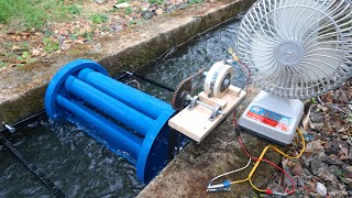 How to make a hydro turbine for clean and free energy [upl. by Nocaed]