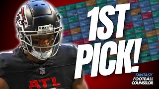 Fantasy Football Mock Draft The Top Pick Revealed [upl. by Im]