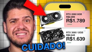 RTX 2060 RTX 3060 RX 6600 RX 7600 AINDA VALE a PENA COMPRAR ou é LOUCURA [upl. by Dowling]