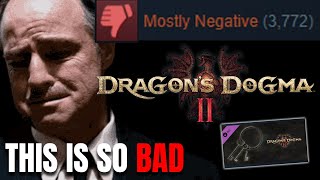 Dragons Dogma 2 Situation is AWFUL Microtransactions Negative Steam Reviews amp Poor Performance [upl. by Portuna]