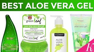 10 Best Aloe Vera Gel for Skin in India with Price  Summer Special [upl. by Ttelracs221]