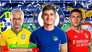 10 TRANSFERENCIAS CONFIRMADAS  RUMORES 2324 António Silva ChelseaAyman BenficaMourinho Brasil [upl. by Orsini]