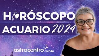 ♒ Horóscopo Acuario 2024  El verdadero tú 🍀 [upl. by Pinter135]