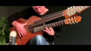 Brin Addison  Beethovens Moonlight Sonata 15 string Harp Guitar [upl. by Rollet]