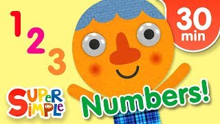 Our Favorite Numbers Songs  Kids Songs  Super Simple Songs [upl. by Truk]