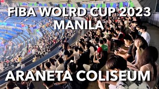 Manila  Araneta Coliseum FIBA World Cup 2023 Walking Tour [upl. by Suoirad]