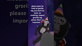 Be king on gorilla tag don’t be toxic  gorillatag vr [upl. by Ecnahoy]