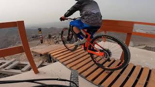 Fujairah Adventure  Black Trail  UAE Mountain biking  MTB Life  jeff francis guzman [upl. by Yclehc]