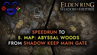 Abyssal Woods  Map Location  Elden Ring SotE [upl. by Larine307]