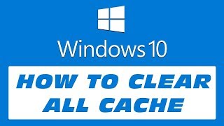 How to Clear All Cache in Windows 108817vista [upl. by Lanam]