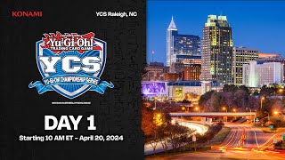 YuGiOh TCG YCS Raleigh NC – Day 1 [upl. by Amandie457]