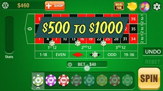 ❣️ Roulette Special Betting Strategy to Win  Roulette Strategy to Win [upl. by Entroc213]