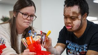 SITE Interns Deliver Candy Grams Flowers and Smiles on Valentine’s Day [upl. by Aundrea297]