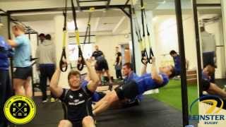 Leinster Rugby Conditioning Session at FFS Dublin [upl. by Irmgard]