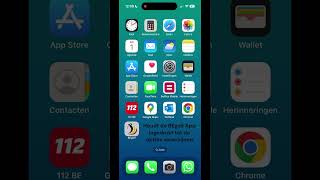 Installatie app  Iphone [upl. by Yensehc]