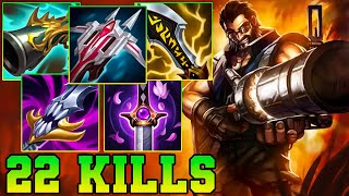 22 Kills Graves Jungle Guide Build Combo Gameplay lol S14  Top Rank 1 Graves Runes Patch  1420 [upl. by Hachmann676]