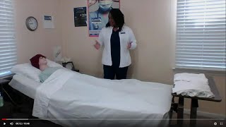 CNA Skill Making a Simple Occupied Bed with a Bedridden Patient [upl. by Yran]