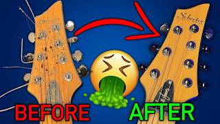 Can I Restore This RANCID Schecter Guitar [upl. by Tsyhtema435]