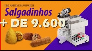 MÁQUINA QUE FAZ DE 9600 salgados POR HORA [upl. by Nosirrah647]