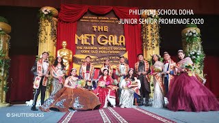 PHILIPPINE SCHOOL DOHA  JS PROM 2020 [upl. by Alyak739]