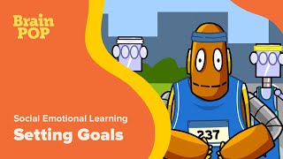 Settings Goals How to Achieve Your Dreams  BrainPOP [upl. by Orose]