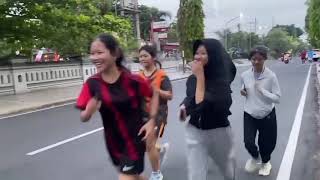 ENGLISH ASSIGNMENT TODAYS JOGGING VLOG FROM KHANSA ADISTYA ZERLINDA20X1 [upl. by Nylteak]