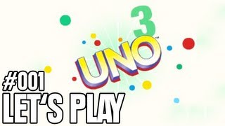 Lets Play  Uno 001  Der erste Kartenkampf [upl. by Brewster925]